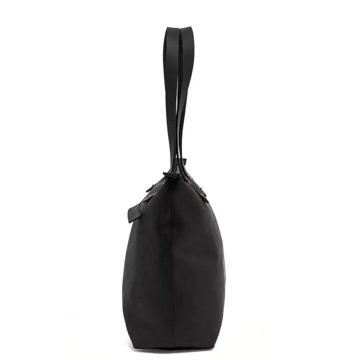 Eden SMALL Leather Tote Bag - Zippered