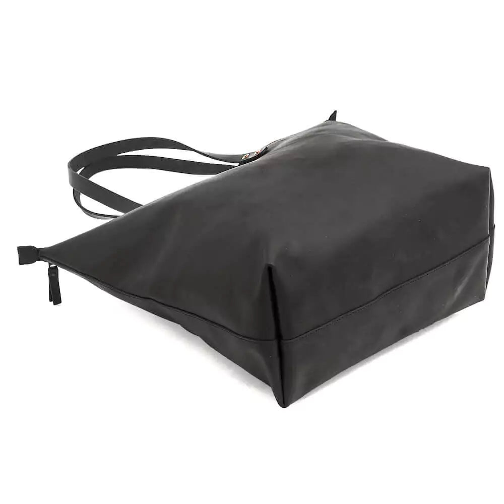 Eden OVERSIZED Leather Tote Bag - Zippered