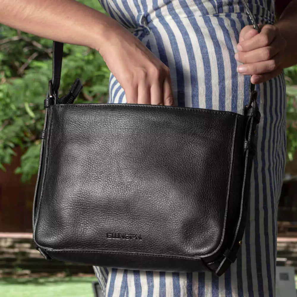Ellington Leather Crossbody Purse