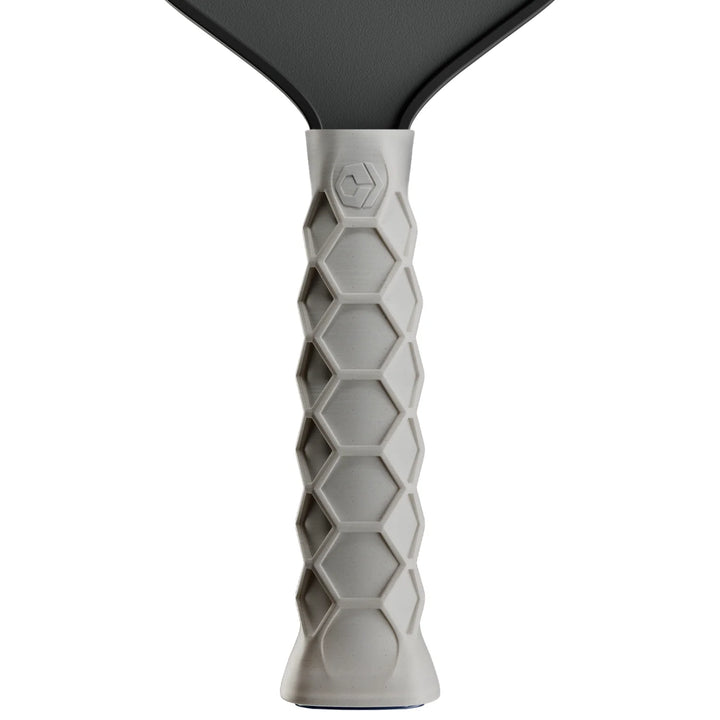 Hesacore Pickleball Elongated Grip - 6 Inches Long - Regular Soft Feel - White