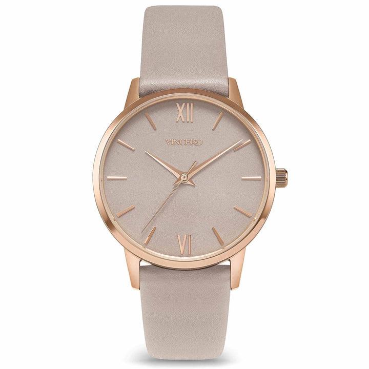 Eros Petite Rose Gold Watch - 33mm Diameter
