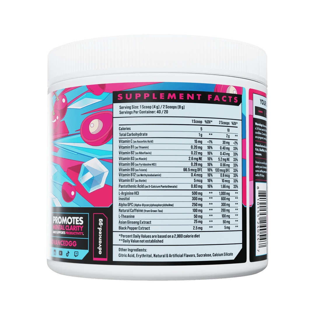 ADVANCED Cherry Ice Drink Mix