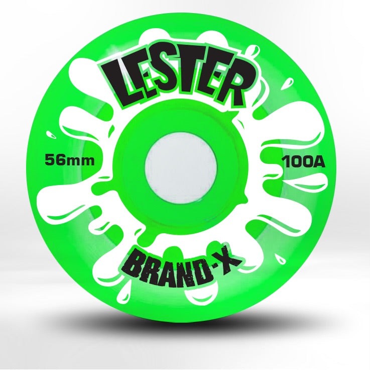 Lester Kasai Transparent Skateboard Wheels 56mm/100a