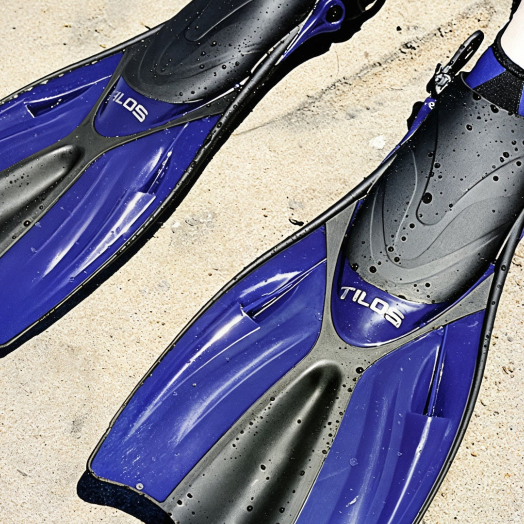 Getaway Wide Toe Box Snorkeling Fins for Broad Feet