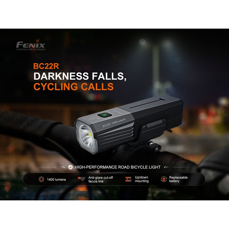 Fenix BC22R High-Performance Road Bike Light