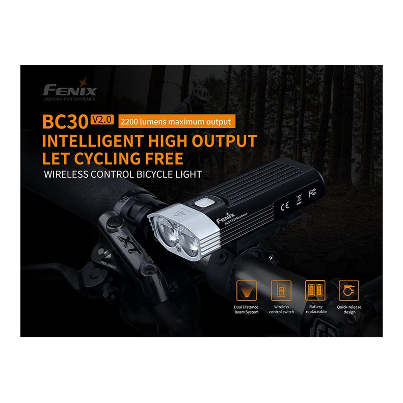Fenix BC30 V2 LED Bike Light