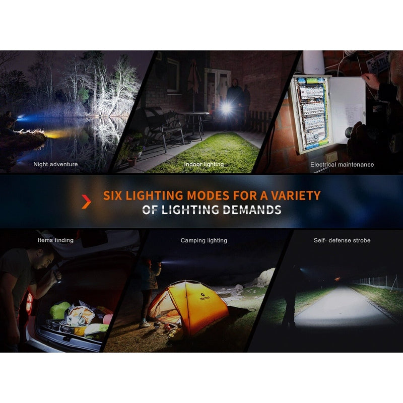 Fenix E35R High-Performance Rechargeable LED Flashlight