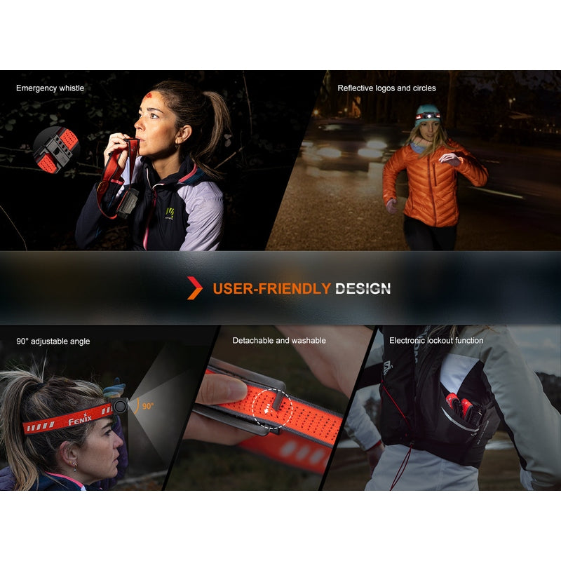 Fenix HM62-T Lightweight Trail Running Headlamp