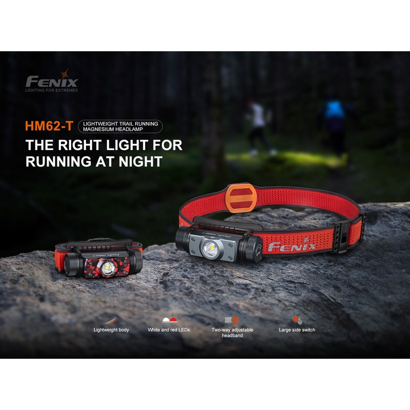 Fenix HM62-T Lightweight Trail Running Headlamp