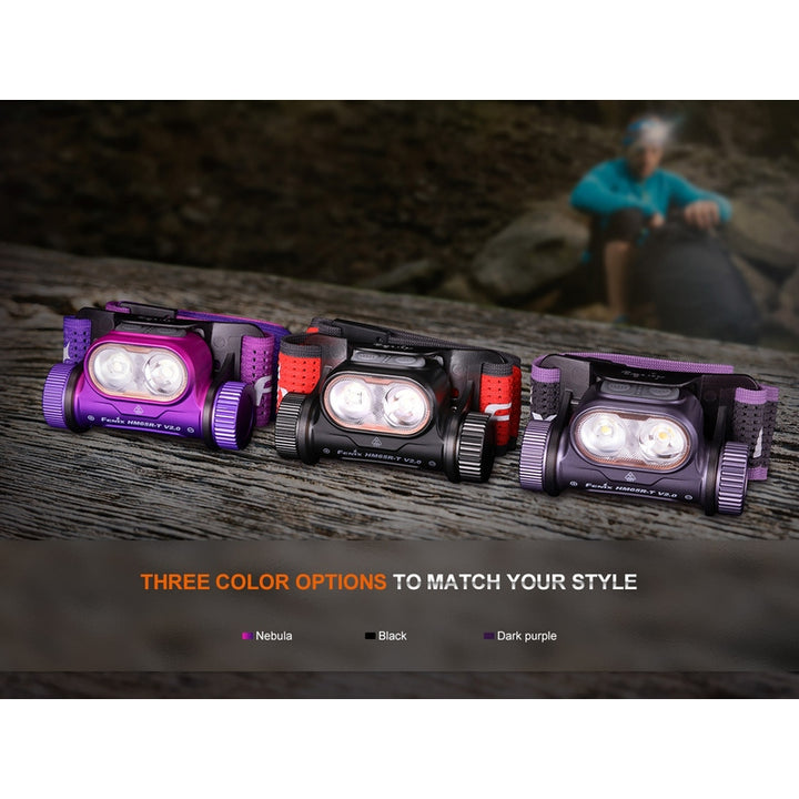 Fenix HM65R-T V2 Rechargeable Lightweight Trail Running Headlamp