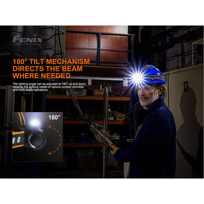 Fenix HM70R Rechargeable LED Headlamp - 1600 Lumens