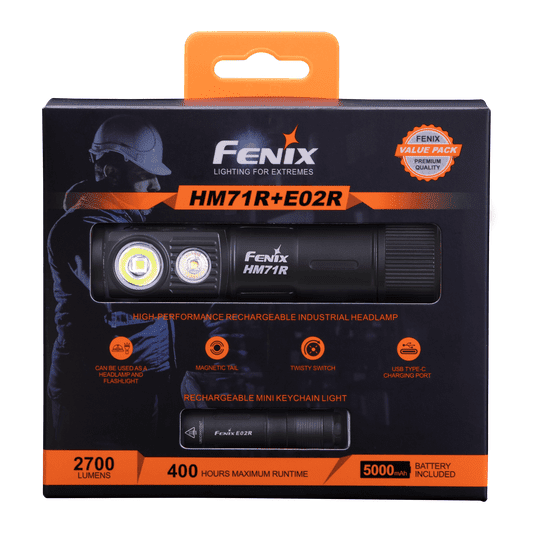 Fenix HM71R Rechargeable Industrial LED Headlamp