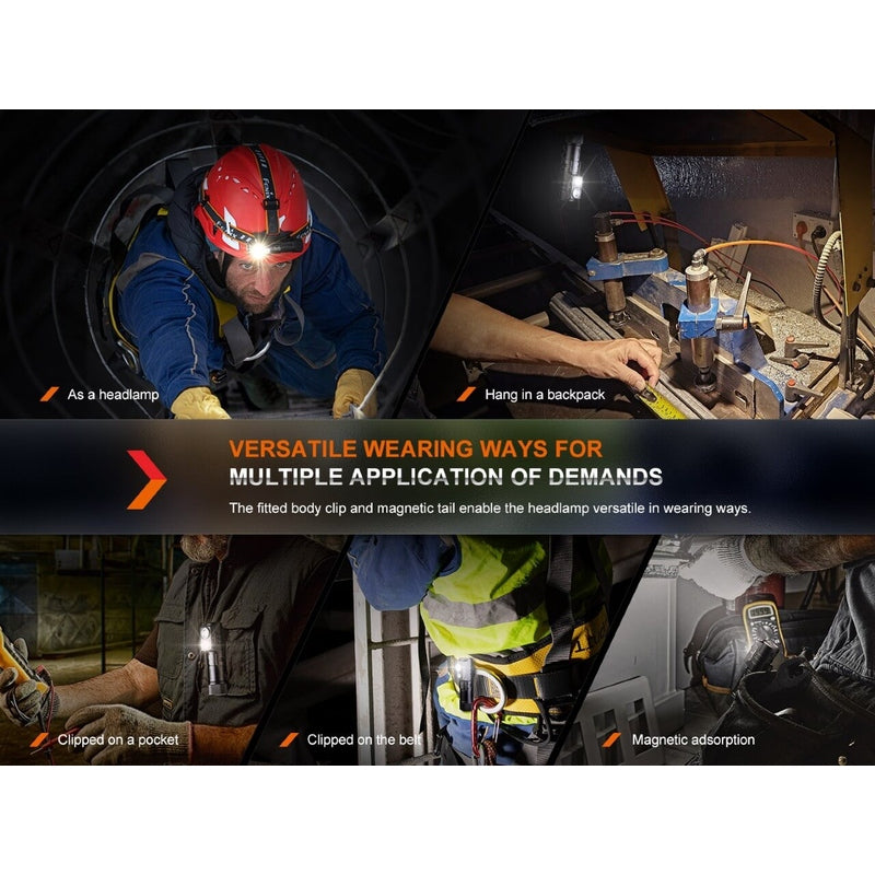 Fenix HM71R Rechargeable Industrial LED Headlamp