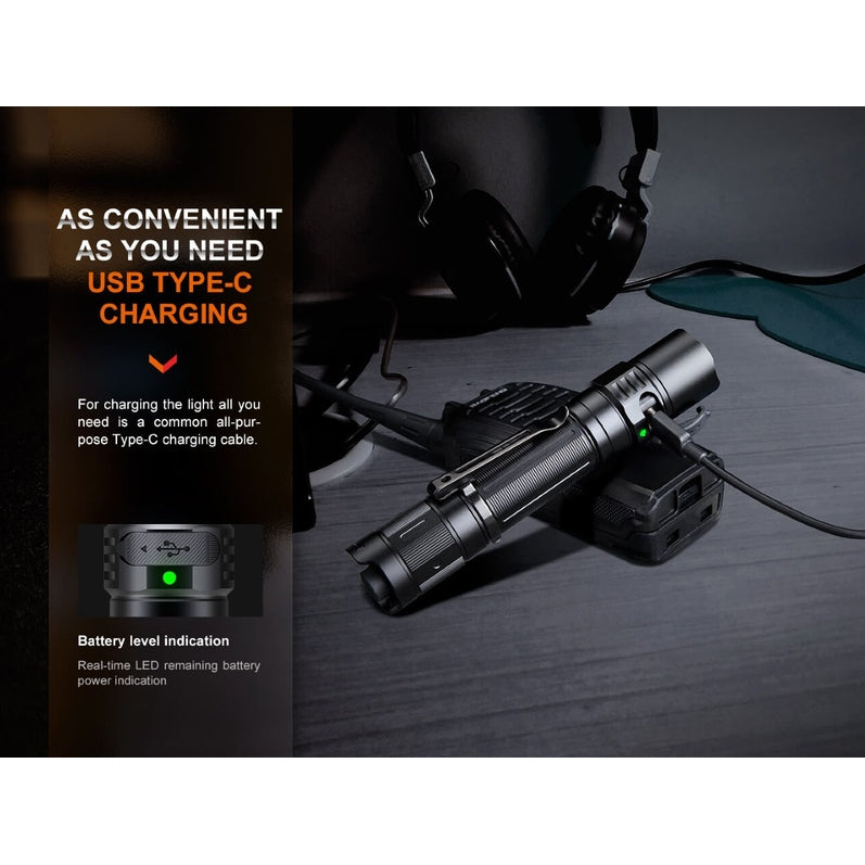 Fenix PD35R Compact Rechargeable Tactical Flashlight