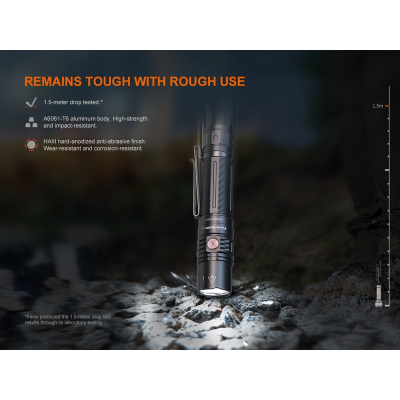 Fenix PD36R V2 Compact Rechargeable Tactical Flashlight - 1700 Lumens