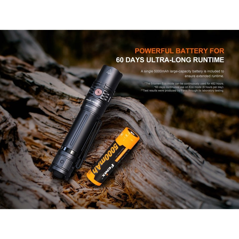Fenix PD36R V2 Compact Rechargeable Tactical Flashlight - 1700 Lumens