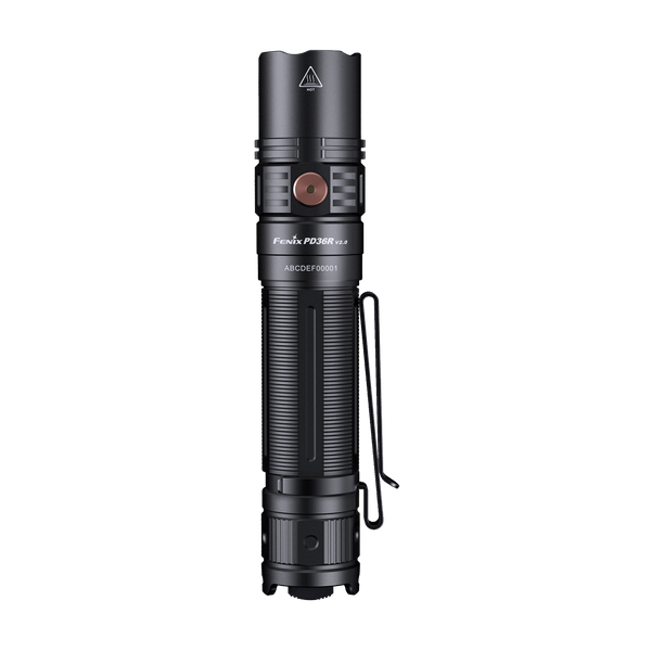 Fenix PD36R V2 Compact Rechargeable Tactical Flashlight - 1700 Lumens