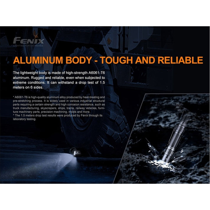 Fenix PD36 TAC Tactical Flashlight - 3000 Lumens