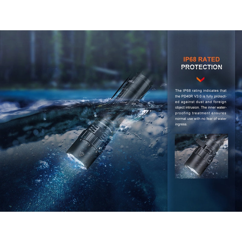 Fenix PD40R V3 Rechargeable Flashlight