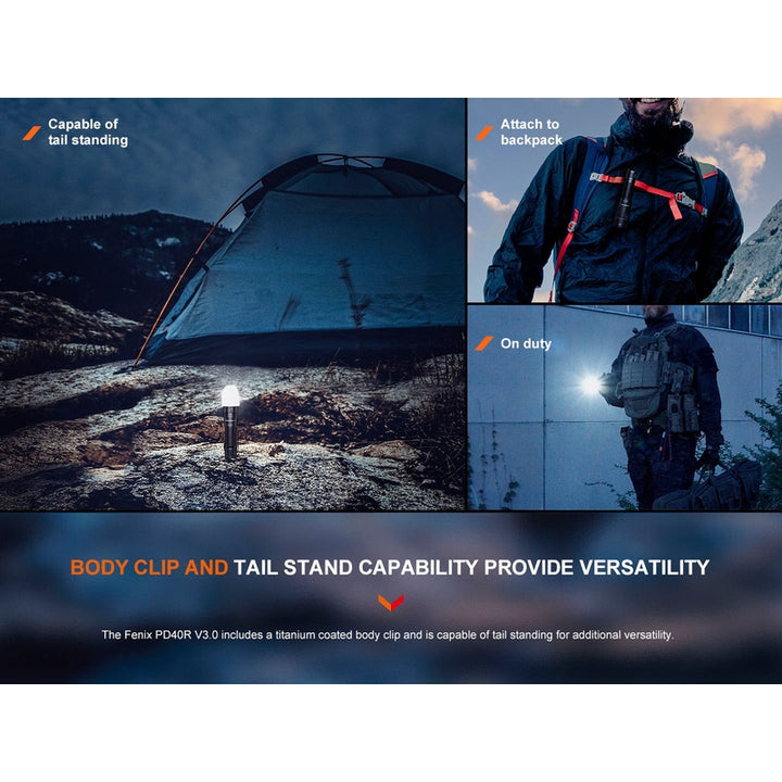 Fenix PD40R V3 Rechargeable Flashlight