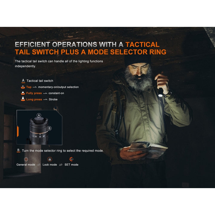 Fenix PD45R ACE Multi-Mode Tactical Flashlight