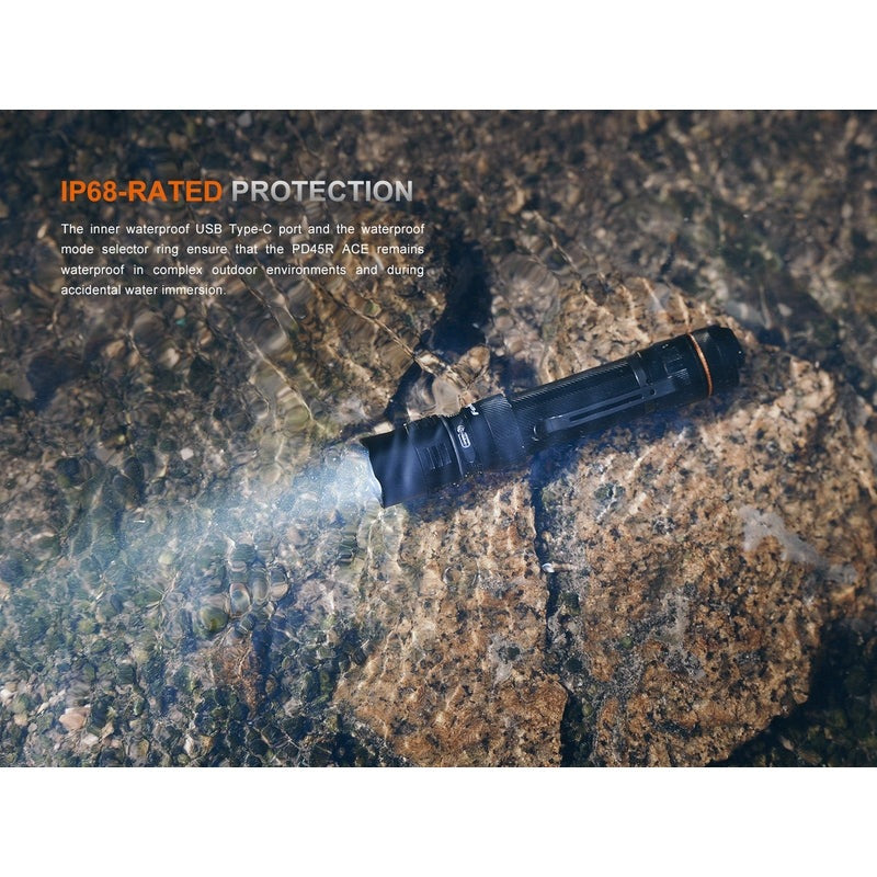 Fenix PD45R ACE Multi-Mode Tactical Flashlight