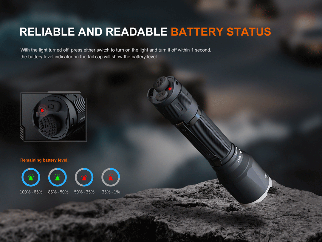 Fenix TK17 Dual Switch Tactical Flashlight