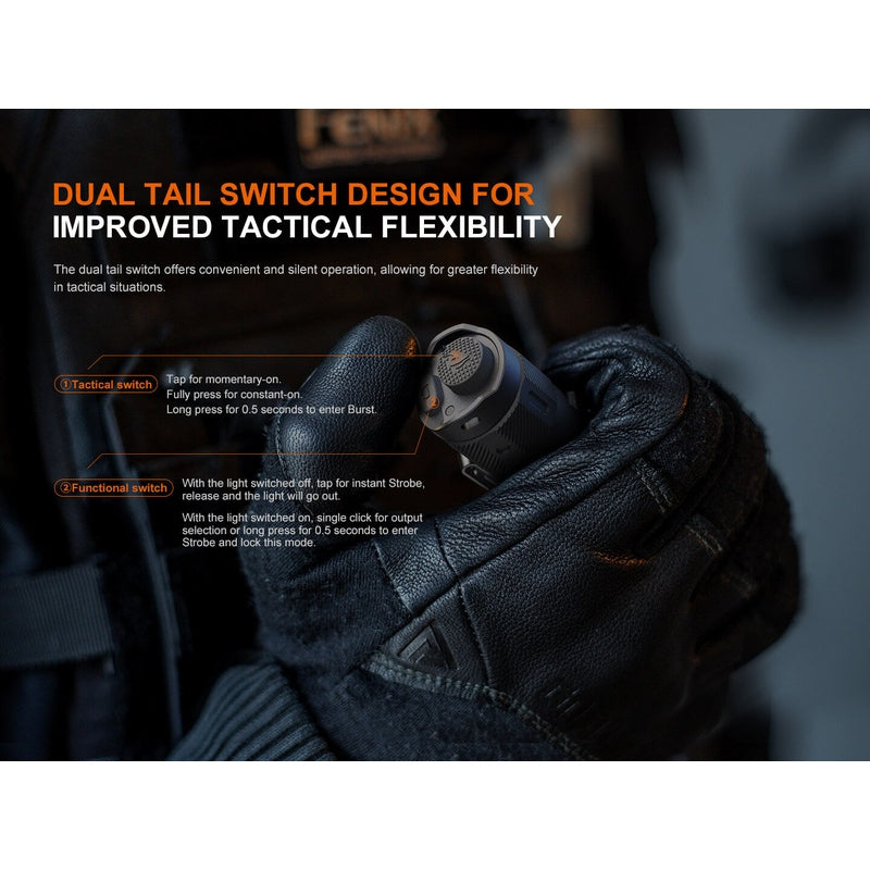 Fenix TK17 Dual Switch Tactical Flashlight
