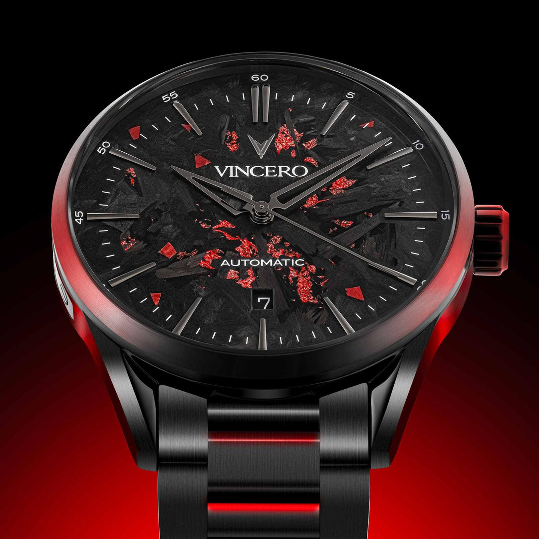 Forged Carbon Red Ember Unique Design