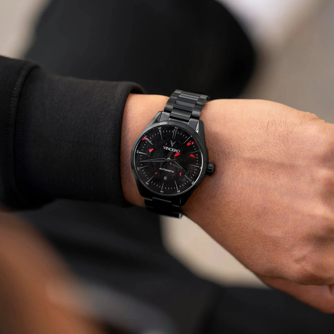 Forged Carbon Red Ember Unique Design