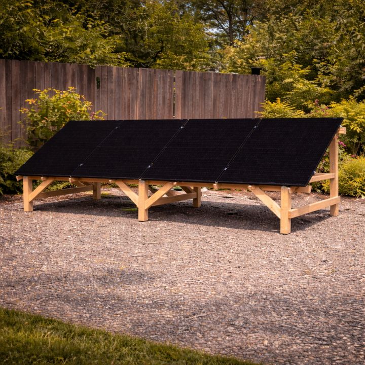 410 Watt Solar Panel 4 Pack for Efficient Energy Production