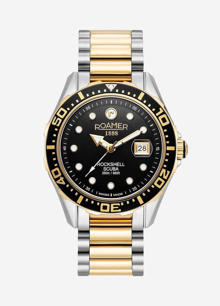 Rockshell Mark III Scuba Watch - Black Dial