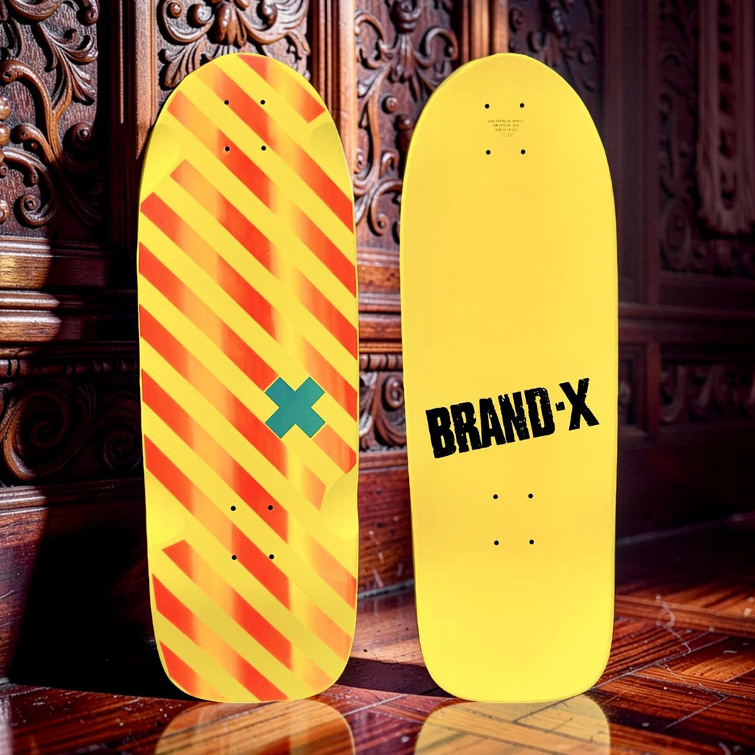 Hand Painted Vertical Hold Skateboard Deck 10"x30"