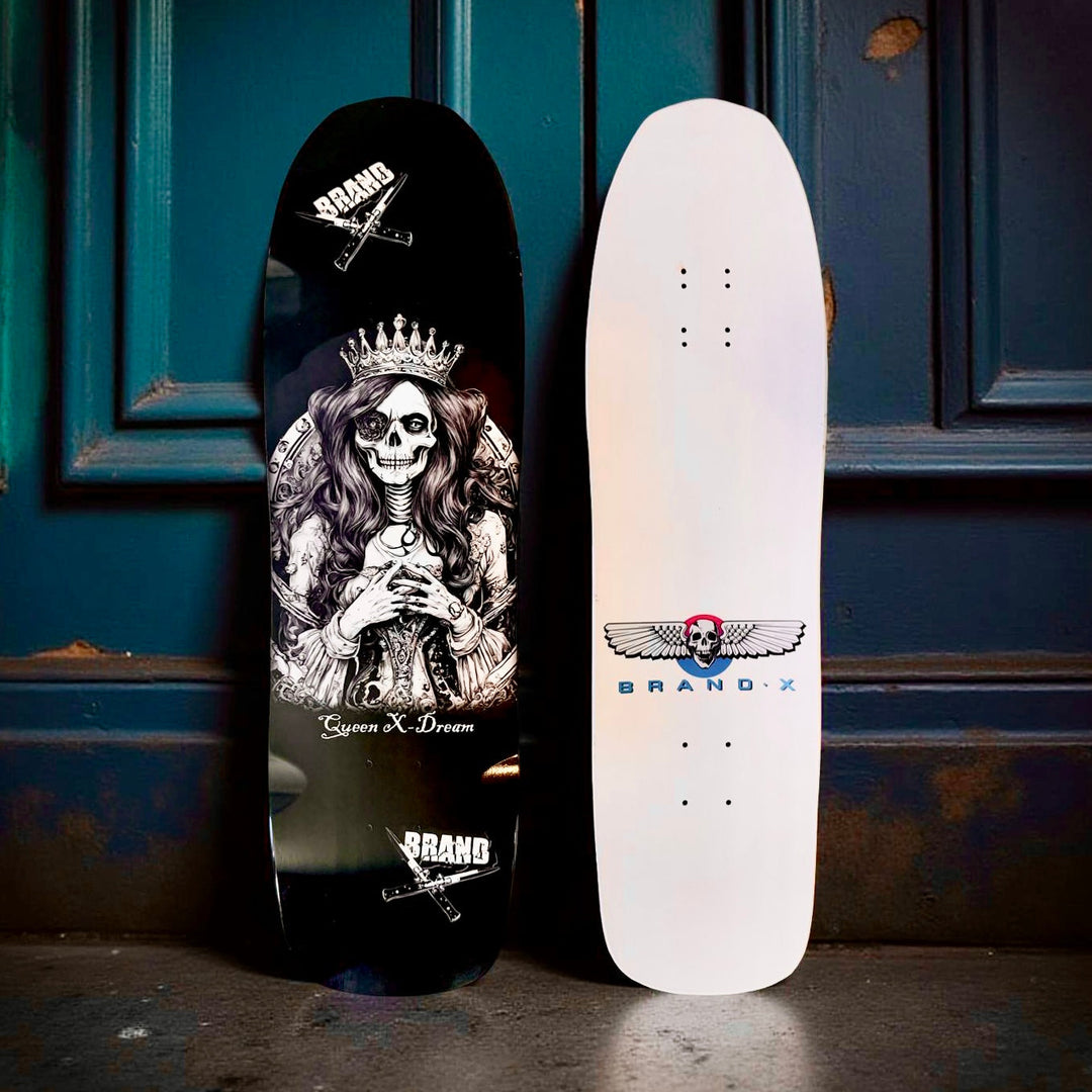 Queen X-Dream Demon Skateboard Deck 9.1”x32.5”