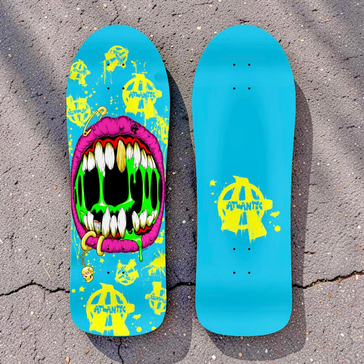 Limited Edition Slime Mouth Skateboard Deck by Brand-X