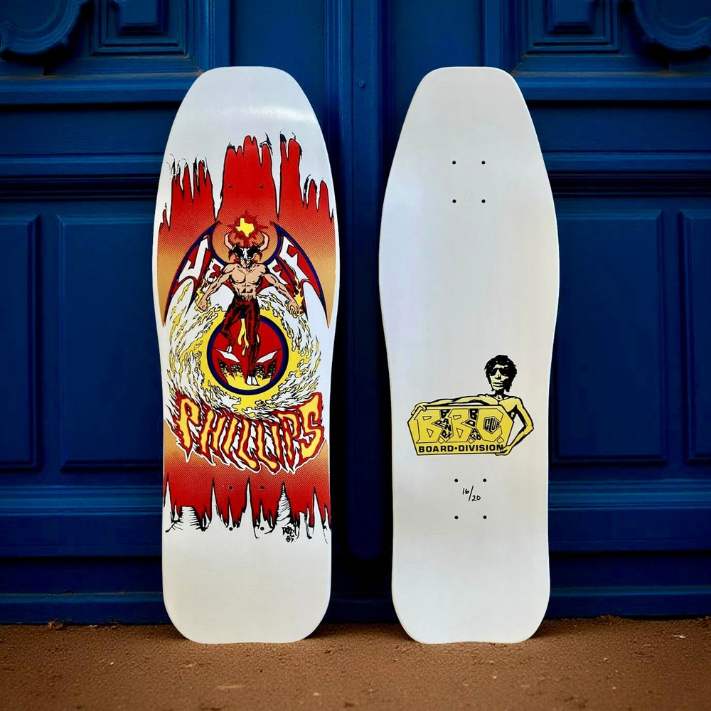 Jeff Phillips Limited Edition Hand Painted Skateboard