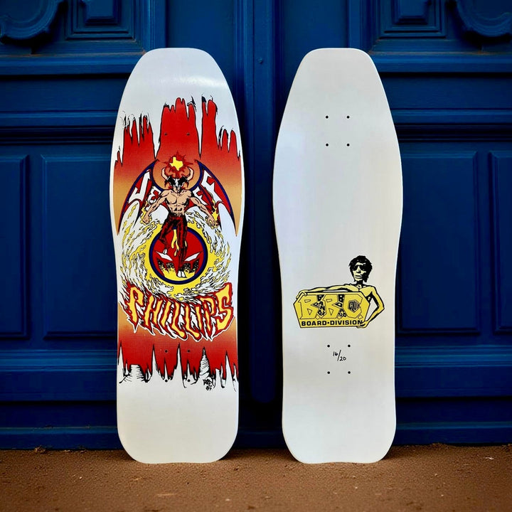 Jeff Phillips Limited Edition Hand Painted Skateboard