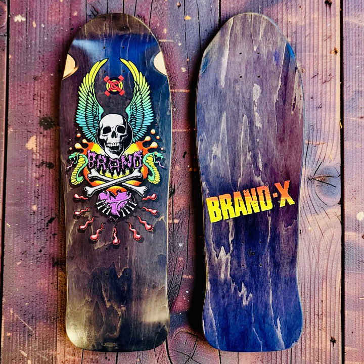 X-Con Limited Edition, HAND-PAINTED 10"x30" Deck (1 of 10)
