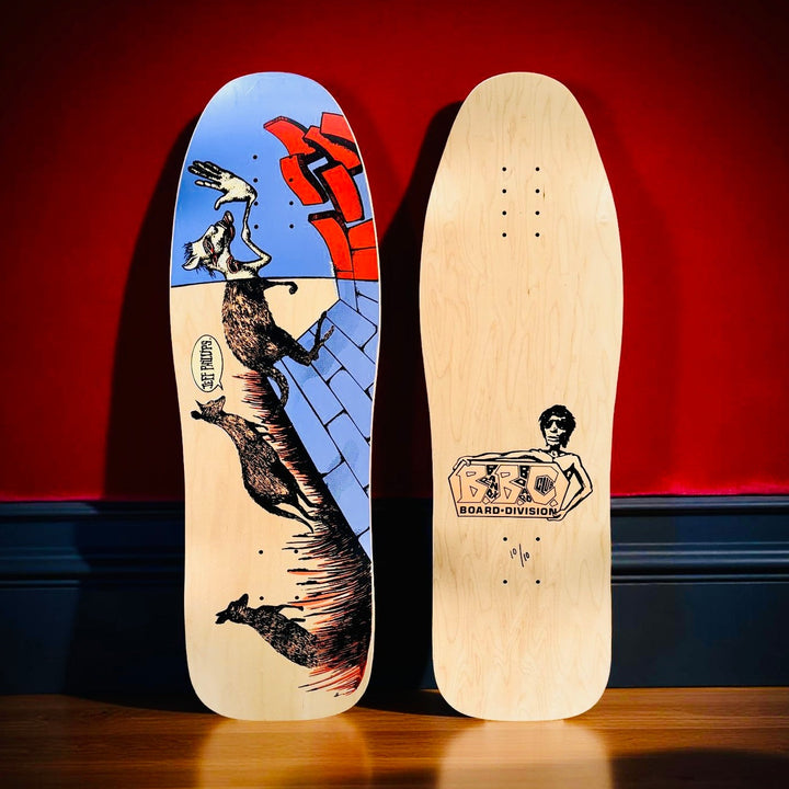Jeff Phillips Kangaroo Limited Edition BBC Deck, HAND-PAINTED 10"x31" 1 of 10