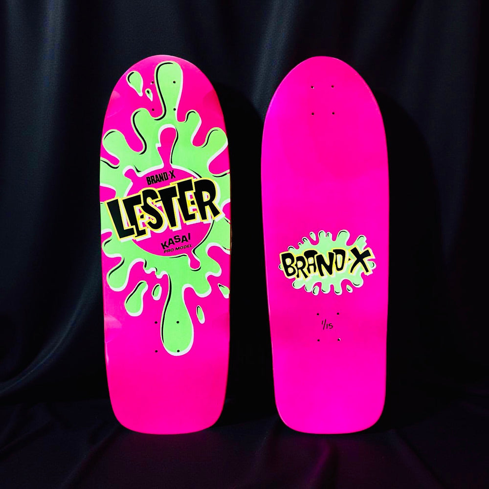Lester Kasai 10”x30” HAND PAINTED Limited Edition Deck 1 of 15