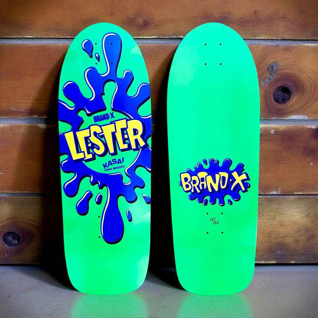 Lester Kasai 10”x30” HAND PAINTED Limited Edition Deck 1 of 20