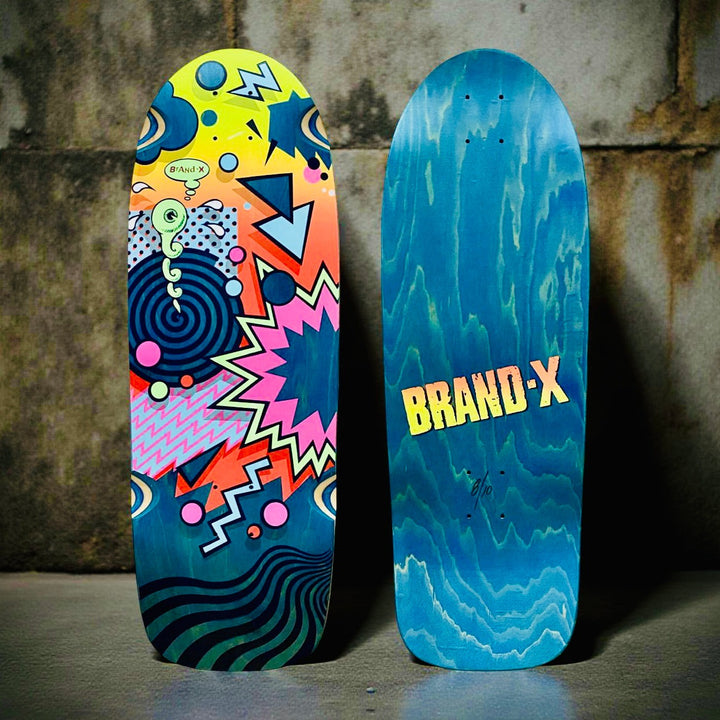 Weirdo 10"x30" Limited Edition HAND-PAINTED Deck 1 of 10