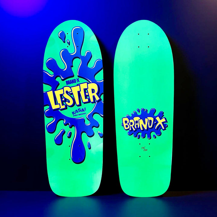 Lester Kasai 10”x30” HAND PAINTED Limited Edition Deck 1 of 20
