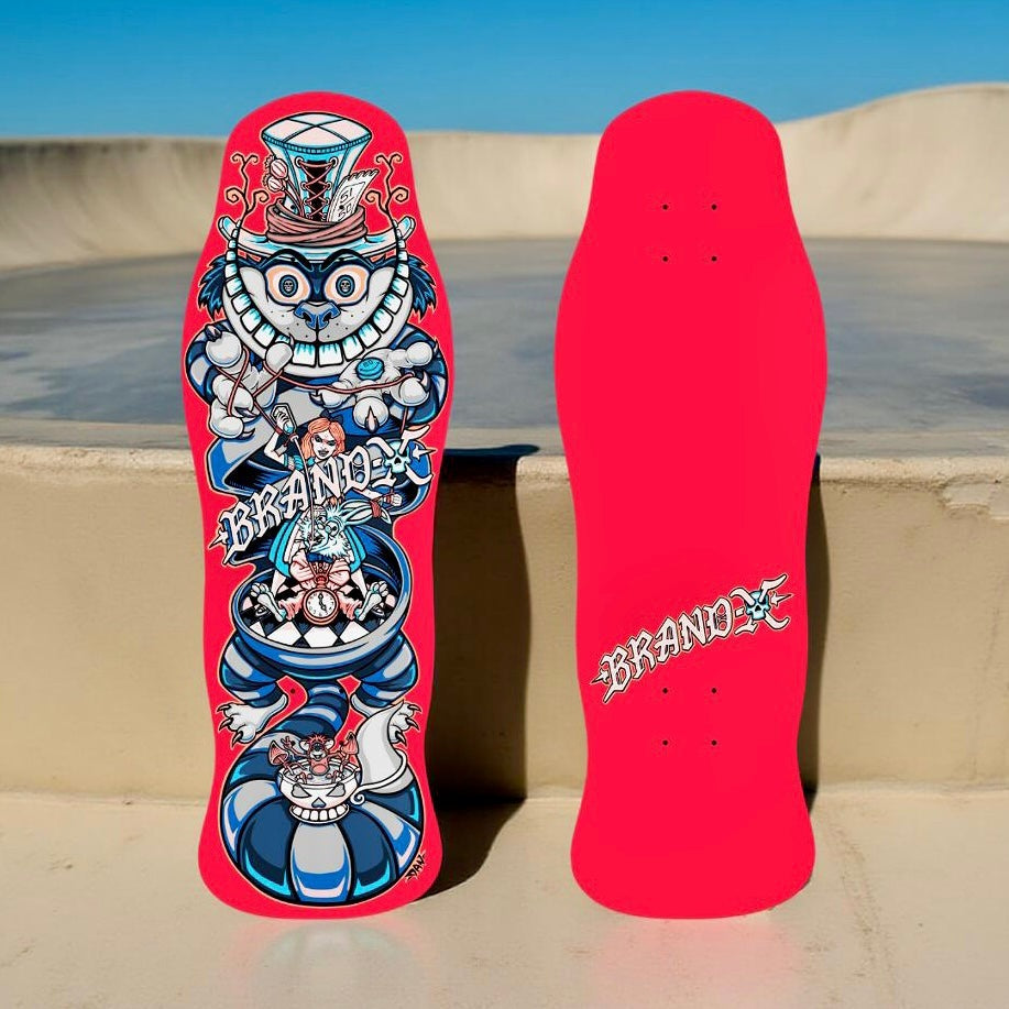 Brand-X Skateboards Master Manipulator 10"x30.25" Limited Edition Deck HAND PAINTED PRE-ORDER, DECEMBER