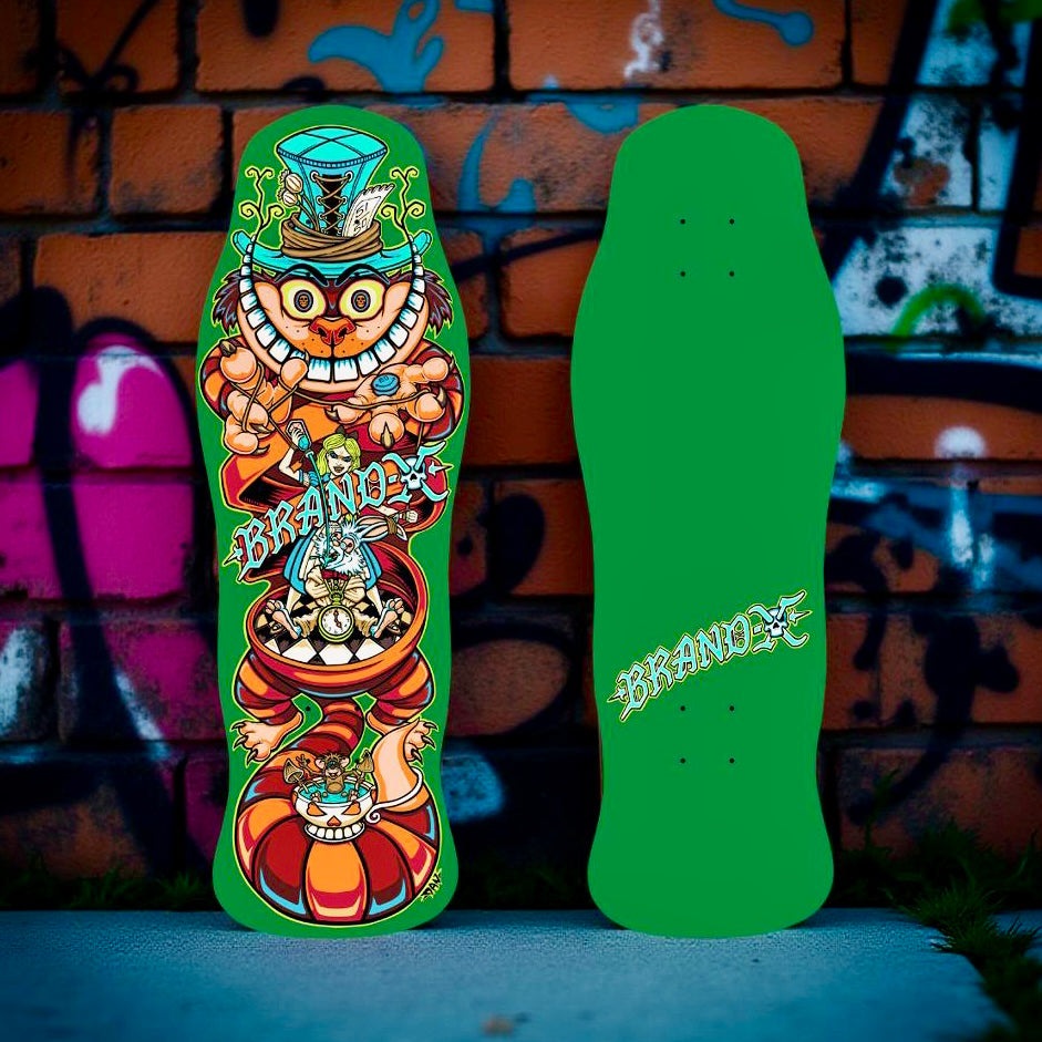 Brand-X Skateboards Master Manipulator 10"x30.25" Limited Edition Deck HAND PAINTED PRE-ORDER, DECEMBER