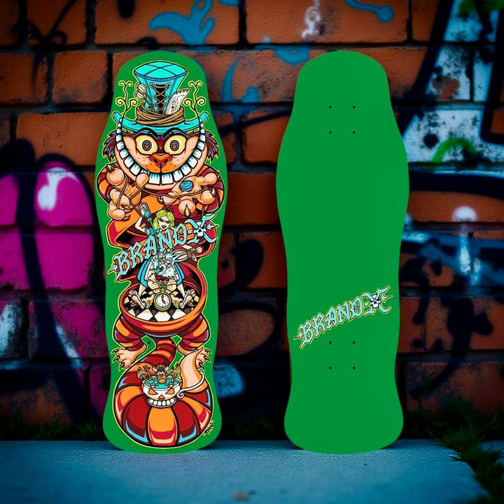Brand-X Skateboards Master Manipulator 10"x30.25" Limited Edition Deck HAND PAINTED PRE-ORDER, DECEMBER