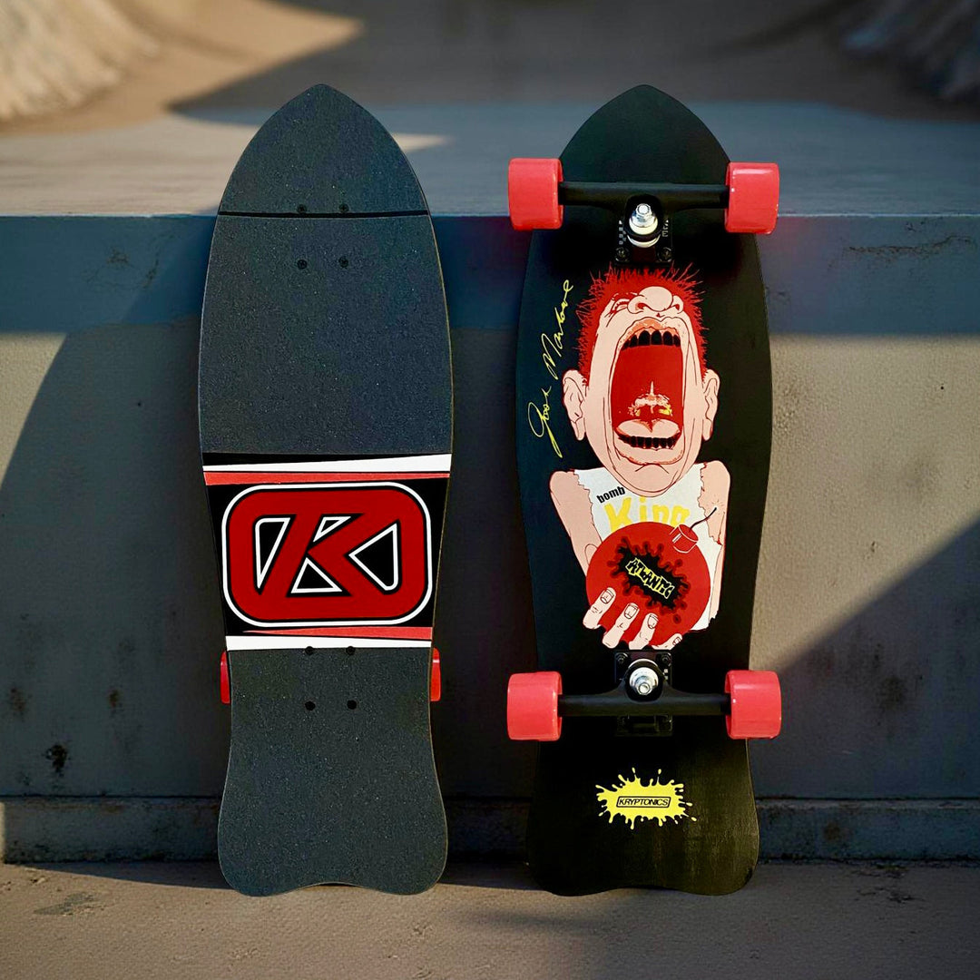 Josh Marlowe “Bomb King” Limited Edition Torpedo COMPLETE 10”x31” HAND-PAINTED 1 of 5