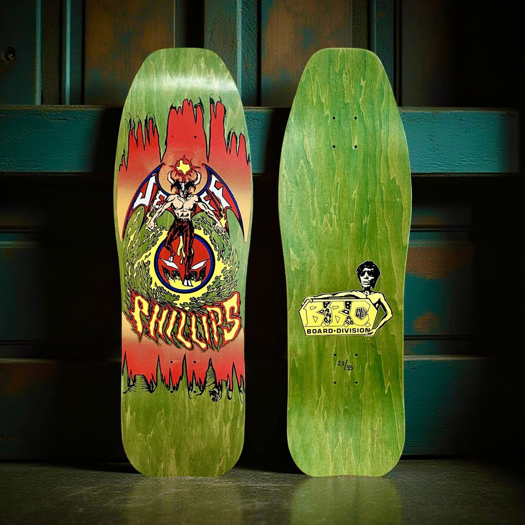 Jeff Phillips DevilMan Limited Edition, HAND PAINTED BBC Deck 1 of 35