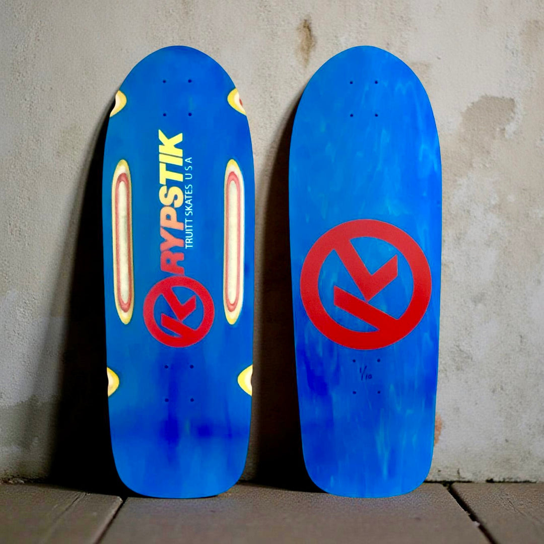 Krypstik Routed 10”x30” Limited Edition Deck HAND-PAINTED 1 of 10