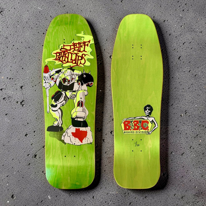 Jeff Phillips BBC Gundam Limited Edition, HAND-PAINTED Deck (1 of 20)
